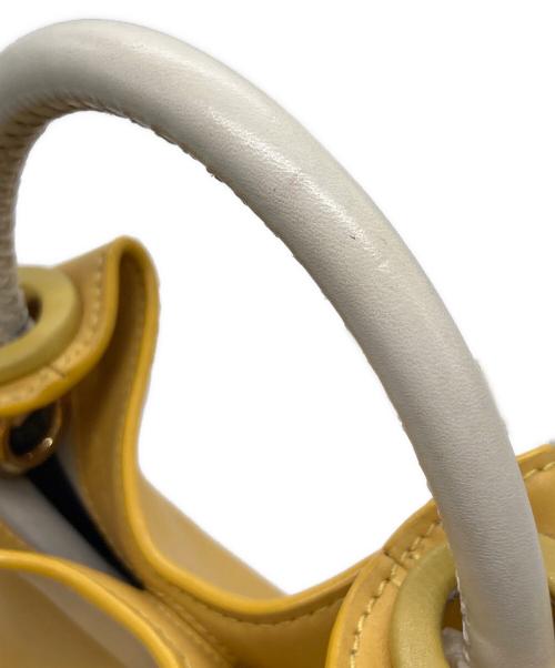 elleme（エレメ）elleme (エレメ) MADELEINE 2WAYバッグ イエロー サイズ:下記参照の古着・服飾アイテム