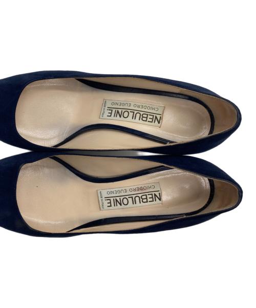NEBULONIE（ネブローニ）NEBULONIE (ネブローニ) ハイヒールパンプス ネイビー サイズ:SIZE 36 1/2の古着・服飾アイテム