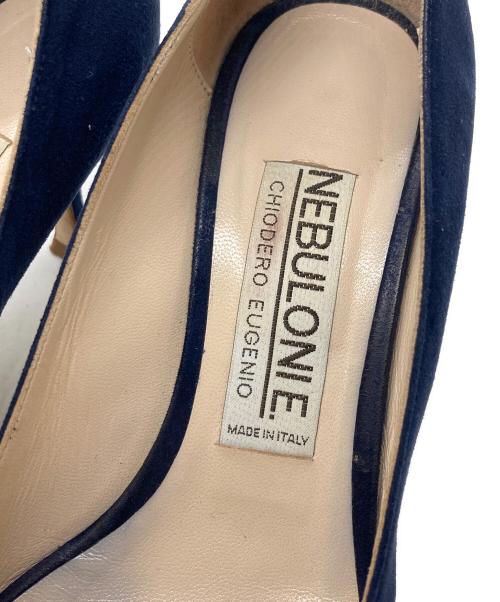 NEBULONIE（ネブローニ）NEBULONIE (ネブローニ) ハイヒールパンプス ネイビー サイズ:SIZE 36 1/2の古着・服飾アイテム