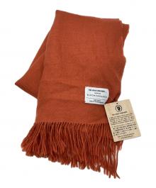THE INOUE BROTHERS（イノウエブラザーズ）の古着「ダスアルパカマフラー」｜オレンジ