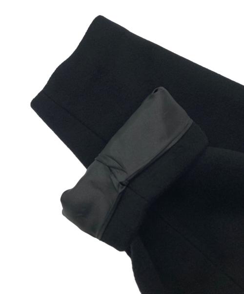 JOURNAL STANDARD（ジャーナルスタンダード）JOURNAL STANDARD (ジャーナルスタンダード) スーパー140ビーバーノーカラーショートコート ブラック サイズ:SIZE Sの古着・服飾アイテム