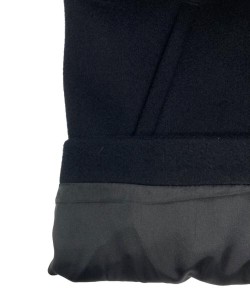 JOURNAL STANDARD（ジャーナルスタンダード）JOURNAL STANDARD (ジャーナルスタンダード) スーパー140ビーバーノーカラーショートコート ブラック サイズ:SIZE Sの古着・服飾アイテム