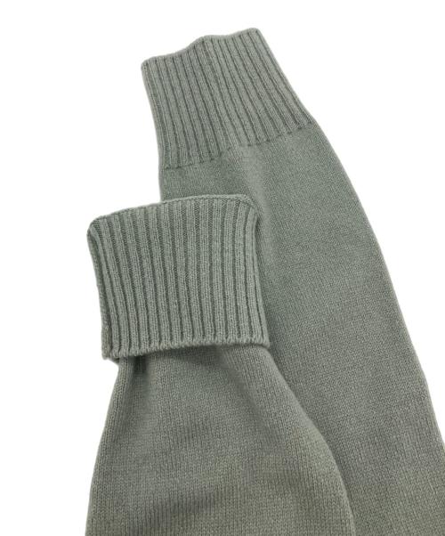 sacai（サカイ）sacai (サカイ) レオパードドッキングニットドレスワンピース グリーン サイズ:SIZE 1の古着・服飾アイテム