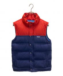 Patagonia（パタゴニア）の古着「ビビーダウンベスト」｜レッド×ネイビー