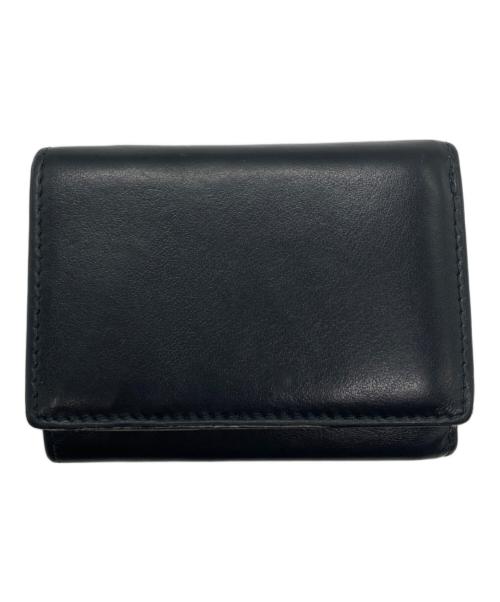 PRADA（プラダ）PRADA (プラダ) 3つ折り財布 ブラックの古着・服飾アイテム