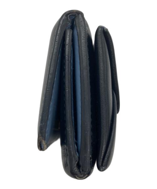 PRADA（プラダ）PRADA (プラダ) 3つ折り財布 ブラックの古着・服飾アイテム