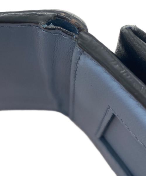 PRADA（プラダ）PRADA (プラダ) 3つ折り財布 ブラックの古着・服飾アイテム