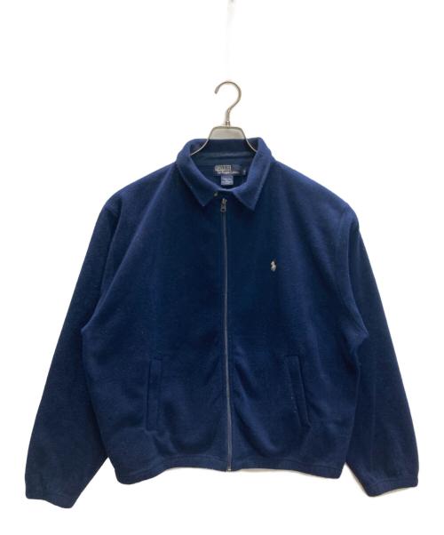 POLO RALPH LAUREN（ポロ・ラルフローレン）POLO RALPH LAUREN (ポロ・ラルフローレン) フリーススウィングトップ ネイビー サイズ:SIZE Mの古着・服飾アイテム
