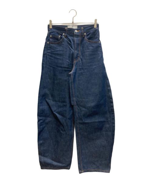 &RC（アンドエスティ）＆RC (アンドエスティ) Curensology (カレンソロジー) カーヴィーデニムパンツ インディゴ サイズ:36の古着・服飾アイテム