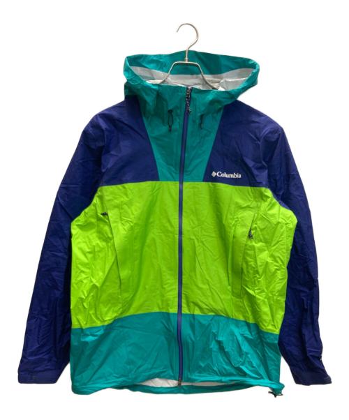 Columbia（コロンビア）Columbia (コロンビア) セントリリアムジャケット グリーン×ネイビー サイズ:SIZE Lの古着・服飾アイテム