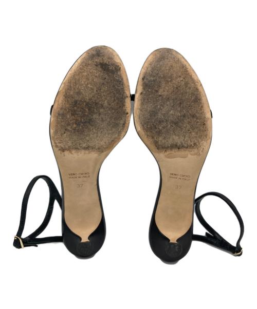 BRENTELLA（ブレンテッラ）BRENTELLA (ブレンテッラ) ストラップサンダル ブラック サイズ:37の古着・服飾アイテム