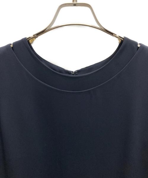 CLANE（クラネ）CLANE (クラネ) ノースリーブワンピース ネイビー サイズ:36の古着・服飾アイテム