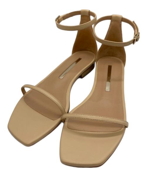 Brenta（ブレンタ）BRENTA (ブレンタ) FRAMeWORK (フレームワーク) 別注ストラップフラットサンダル ベージュ サイズ:35 1/2の古着・服飾アイテム