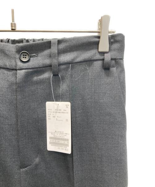 journal standard luxe（ジャーナルスタンダード ラックス）journal standard luxe (ジャーナルスタンダード ラックス) TWツイル ピンタックパンツ グレー サイズ:S 未使用品の古着・服飾アイテム