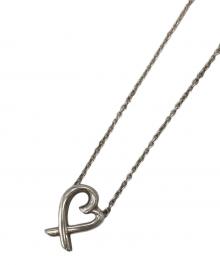 TIFFANY & Co.（ティファニー）の古着「ラビングハートネックレス」｜シルバー