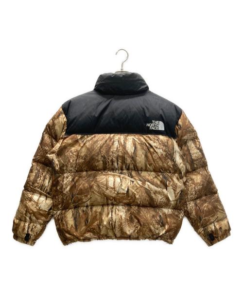 THE NORTH FACE（ザ ノース フェイス）THE NORTH FACE (ザ ノース フェイス) ノベルティーヌプシジャケット ブラウン×ブラック サイズ:SIZE Mの古着・服飾アイテム