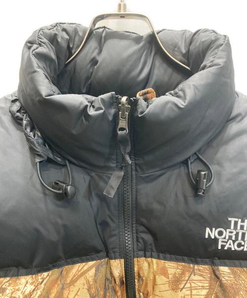 THE NORTH FACE（ザ ノース フェイス）THE NORTH FACE (ザ ノース フェイス) ノベルティーヌプシジャケット ブラウン×ブラック サイズ:SIZE Mの古着・服飾アイテム