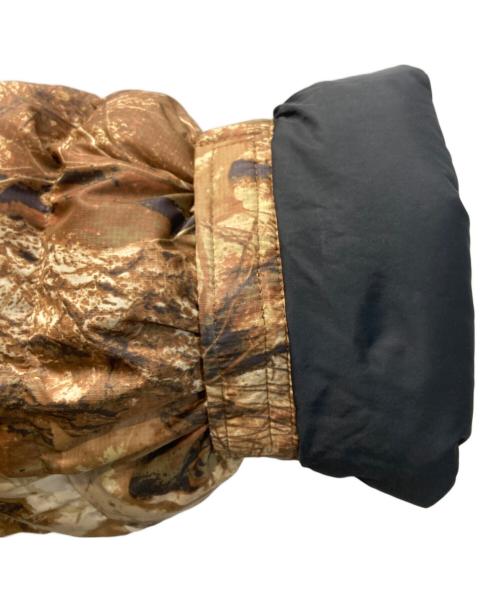 THE NORTH FACE（ザ ノース フェイス）THE NORTH FACE (ザ ノース フェイス) ノベルティーヌプシジャケット ブラウン×ブラック サイズ:SIZE Mの古着・服飾アイテム