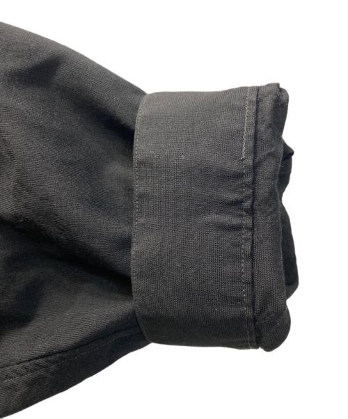 BLURHMS（ブラームス）blurhms (ブラームス) Wool Voile Gusset PKT Shirt/ウール・ヴォイル・ガセット・ポケット・シャツ ブラック サイズ:3の古着・服飾アイテム