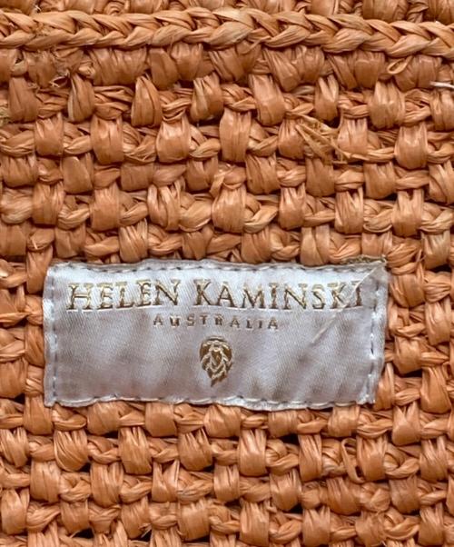 HELEN KAMINSKI（ヘレンカミンスキー）HELEN KAMINSKI (ヘレンカミンスキー) カゴハンドバッグ オレンジ サイズ:以下参照の古着・服飾アイテム