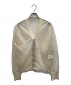HYKEハイク）の古着「SHEER SWEATER CARDIGAN」｜ベージュ