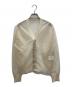 HYKE（ハイク）の古着「SHEER SWEATER CARDIGAN」｜ベージュ