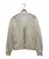 HYKE (ハイク) SHEER SWEATER CARDIGAN ベージュ サイズ:SIZE 1：8000円