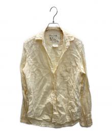 Frank&Eileen×Ron Herman（フランクアンドアイリーン×ロンハーマン）の古着「リネンシャツ」｜アイボリー