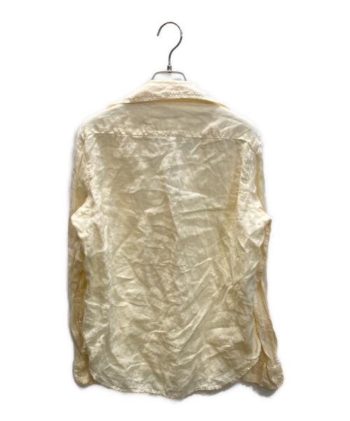 Frank&Eileen（フランクアンドアイリーン）Frank&Eileen (フランクアンドアイリーン) Ron Herman (ロンハーマン) リネンシャツ アイボリー サイズ:SIZE XXSの古着・服飾アイテム