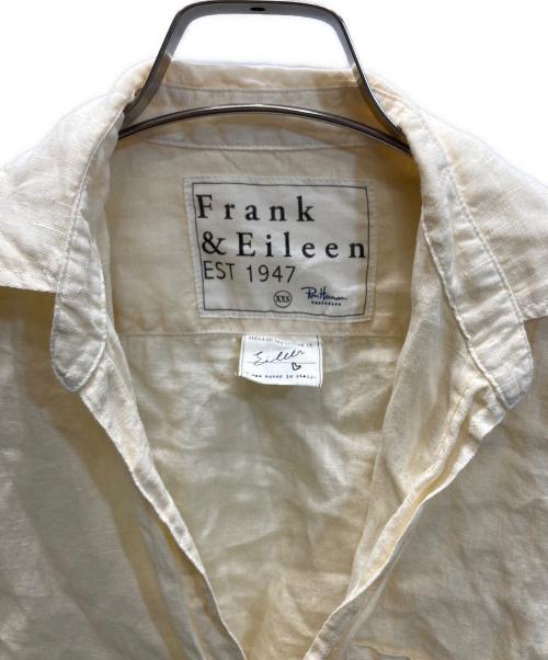 Frank&Eileen（フランクアンドアイリーン）Frank&Eileen (フランクアンドアイリーン) Ron Herman (ロンハーマン) リネンシャツ アイボリー サイズ:SIZE XXSの古着・服飾アイテム