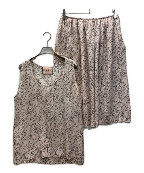 PLAN C（プランシー）PLAN C (プランシー) セットアップ ピンク サイズ:SIZE 38の古着・服飾アイテム