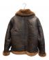 MORGAN MEMPHIS BELLE (モーガン メンフィス ベル) B-3ムートンフライトジャケット ブラウン サイズ:SIZE 34：25000円