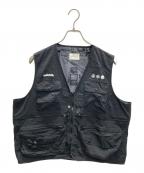 ballaholic×Asphalt Chroniclesボーラホリック×アスファルト クロニクルス）の古着「Viewfinder Vest」｜ブラック