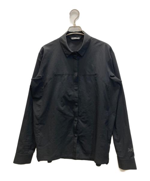 ARC'TERYX（アークテリクス）ARC'TERYX (アークテリクス) VAUX LS SHIRT W ブラック サイズ:Mの古着・服飾アイテム