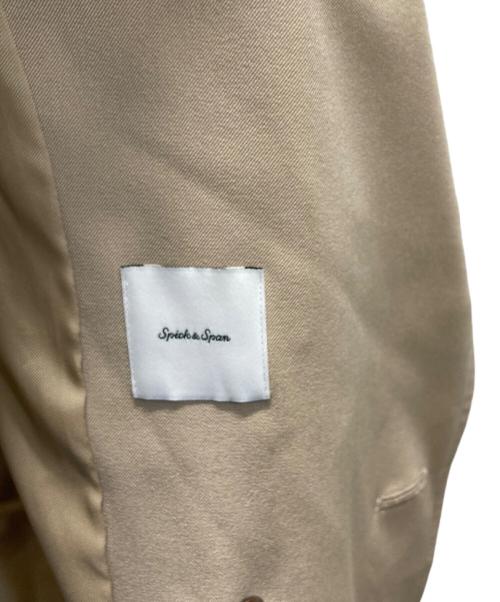 Spick and Span（スピック＆スパン）Spick and Span (スピック＆スパン) ドライツイルダブルブレストジャケット ベージュ サイズ:SIZE 36の古着・服飾アイテム