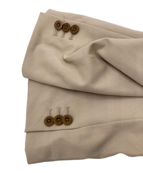 Spick and Span（スピック＆スパン）Spick and Span (スピック＆スパン) ドライツイルダブルブレストジャケット ベージュ サイズ:SIZE 36の古着・服飾アイテム