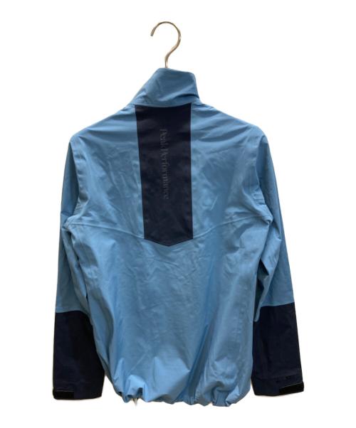 Peak Performance（ピーク・パフォーマンス）Peak Performance (ピーク・パフォーマンス) 3-LAYER JACKET　３レイヤージャケット ブルー サイズ:SIZE XSの古着・服飾アイテム