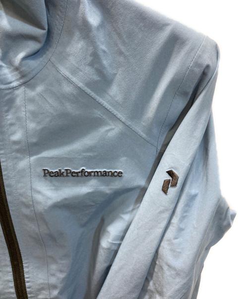 Peak Performance（ピーク・パフォーマンス）Peak Performance (ピーク・パフォーマンス) 3-LAYER JACKET　３レイヤージャケット ブルー サイズ:SIZE XSの古着・服飾アイテム