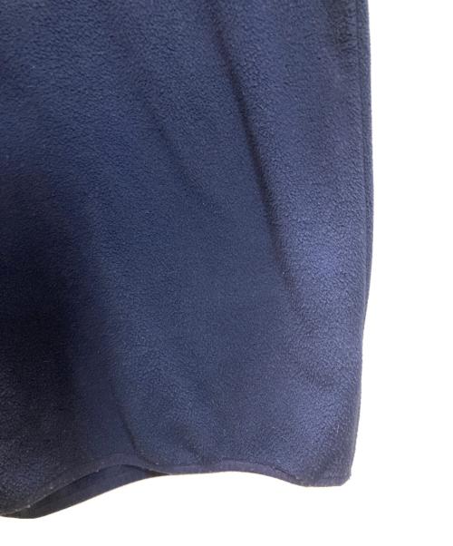 POLO RALPH LAUREN（ポロ・ラルフローレン）POLO RALPH LAUREN (ポロ・ラルフローレン) ハーフスナップ フリースプルオーバー オレンジ×ネイビー サイズ:XXLの古着・服飾アイテム