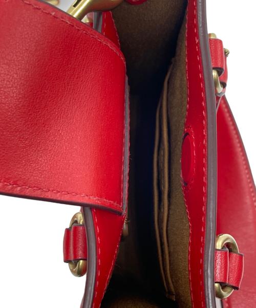 COACH（コーチ）COACH (コーチ) Disney (ディズニー) サウス ミニ トート バッグ レッドの古着・服飾アイテム