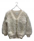 pheetaフィータ）の古着「Clara ループ ニット カーディガン」｜ベージュ