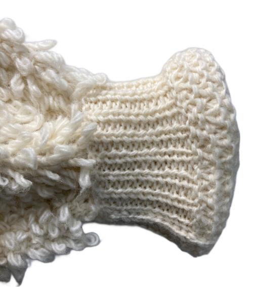 pheeta（フィータ）Pheeta (フィータ) Clara ループ ニット カーディガン ベージュ サイズ:表記なしの古着・服飾アイテム