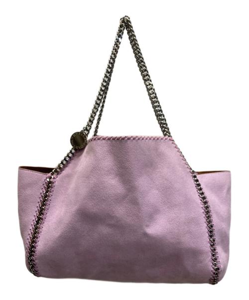 STELLA McCARTNEY（ステラマッカートニー）STELLA McCARTNEY (ステラマッカートニー) ファラベラリバーシブル チェーントートバッグ パープルの古着・服飾アイテム