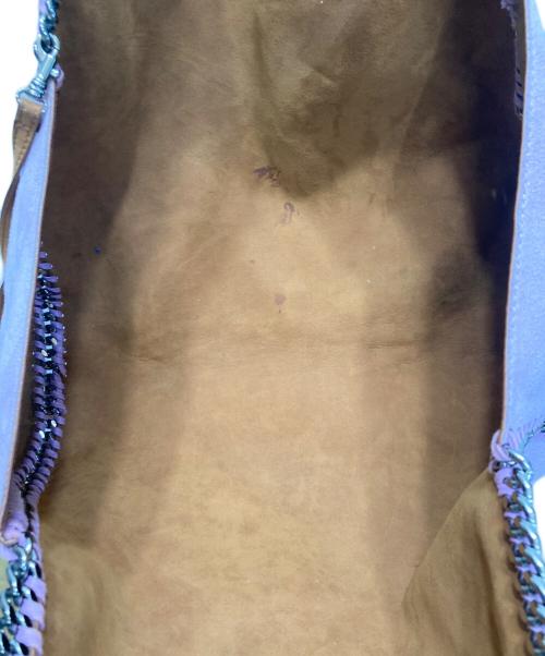 STELLA McCARTNEY（ステラマッカートニー）STELLA McCARTNEY (ステラマッカートニー) ファラベラリバーシブル チェーントートバッグ パープルの古着・服飾アイテム