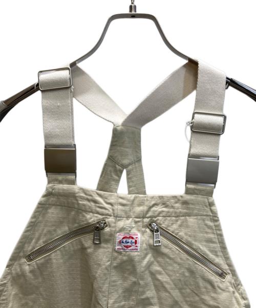 Sea Room lynn（シールームリン）Sea Room lynn (シールームリン) リップストップWashサロペット ベージュ サイズ:Sの古着・服飾アイテム