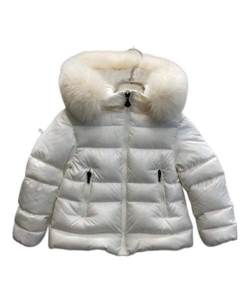 MONCLER（モンクレール）MONCLER (モンクレール) GINNY JACKET ジニーダウンジャケット ホワイト サイズ:116cmの古着・服飾アイテム