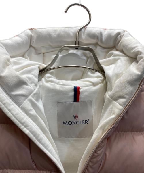 MONCLER（モンクレール）MONCLER (モンクレール) ダウンジャケット ピンク サイズ:110cmの古着・服飾アイテム