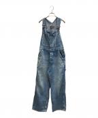 R.H.Vintageロンハーマン・ヴィンテージ）の古着「ヴィンテージ加工 デニム オーバーオール」｜インディゴ