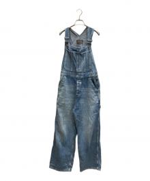 R.H.Vintage（ロンハーマン・ヴィンテージ）の古着「ヴィンテージ加工 デニム オーバーオール」｜インディゴ
