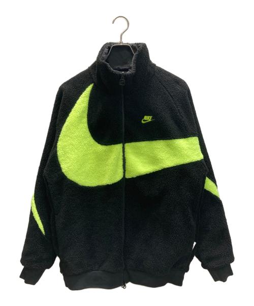 NIKE（ナイキ）NIKE (ナイキ) VM SWOOSH FULL ZIP JACKET ブラック×イエロー サイズ:Lの古着・服飾アイテム